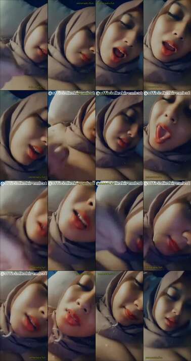 P12 Hijab Sange Viral Lepas Jilbab Rambut Pirang 12
