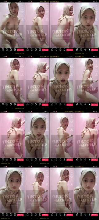 P2 Hijab Tiktoker 18Yo Sange Telanjang Mulus 2
