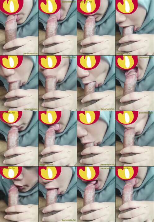dijilat disepong hijab manis