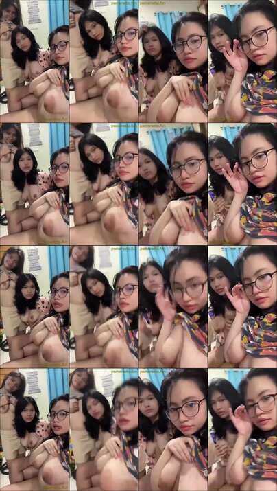 3 sahabat pamer toket