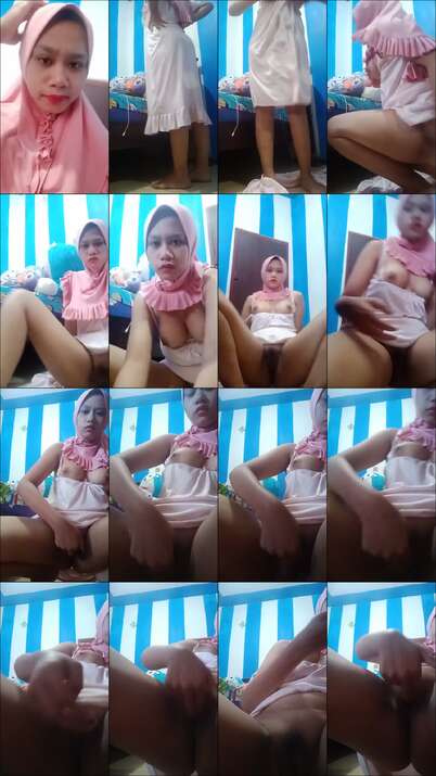 Cewek Desa Hijab Narsis Colmek Di Kamar