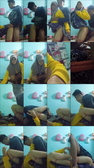 Abg yang di tinggal dirumah sendiri malah ngewe pacar