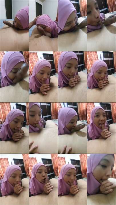 Cewek Jilbab Ungu Pintar Nyedot Biji - DoodStream
