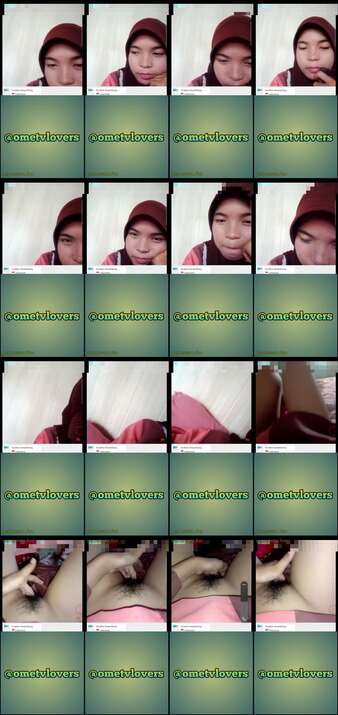 ometv hijab merah 18yo