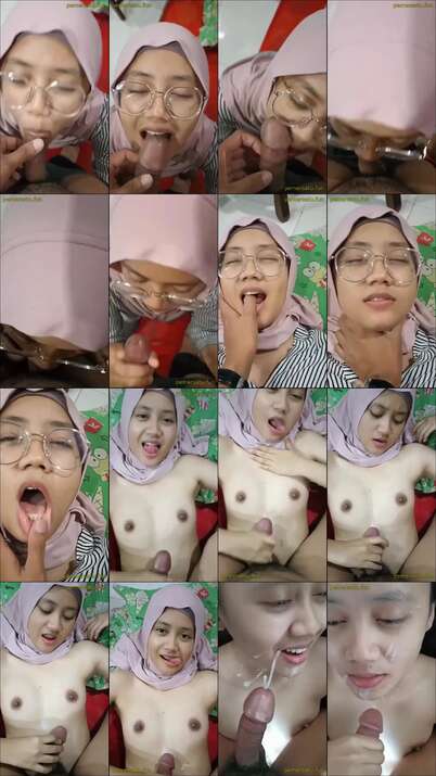 Berawal dari isapan dan berakhir 2 kali crot - HIJAB
