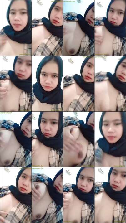 hijab putih mulus toket kecil (1)