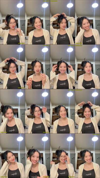 cewek cantik ikat rambut