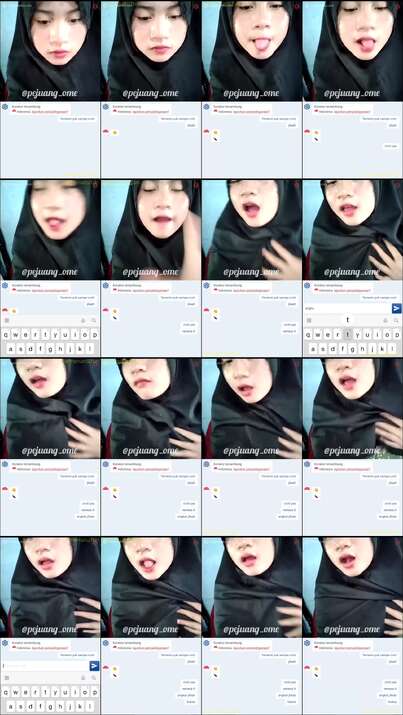 jilbab abg 18yo ometv sange part (8)