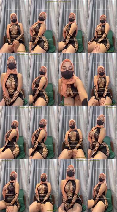 hijab pink baju haram seksi