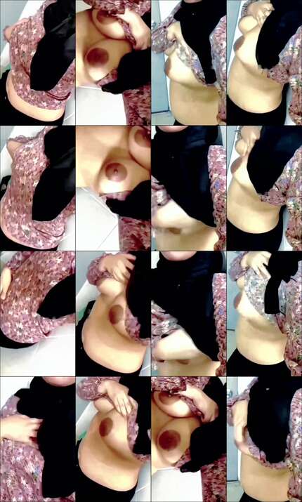 Renii Jilbab ABG 18yo Tiktoker Goyang panas (2)