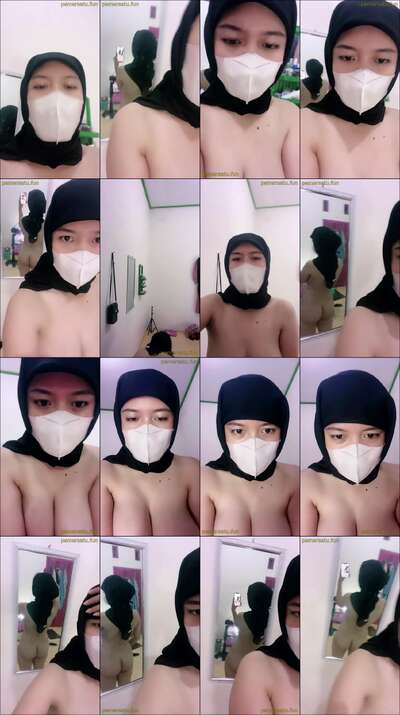hijab viral enak pakai jilbab colok memek (2)