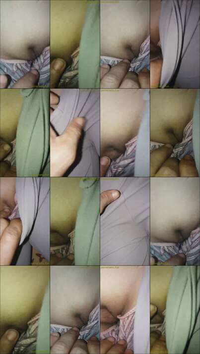 Ngintip memek pacar lagi tidur