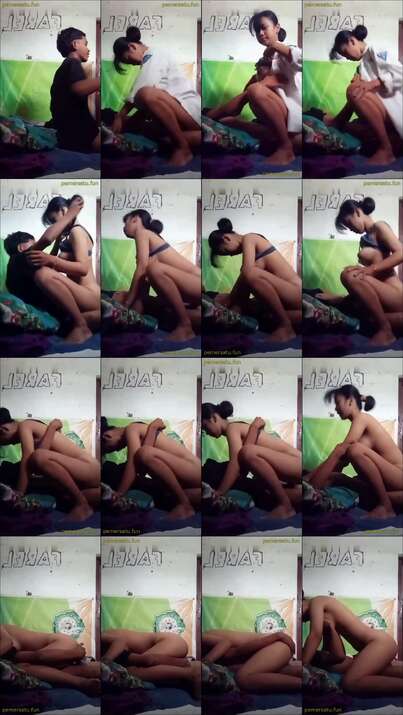Pelajar 18yo abg 18yo Bolos Di Rumah Kosong