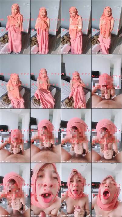 Bokep Indo Viral Jilbab Pink Dientot Guru hijab jilbab ngewedihotel esemah esempeh Sevong - Miss Kitty