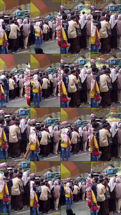 pramuka pacaran di tempat umum (1)