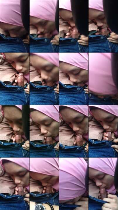 Pns Jilbab Pink Menikmati Nyepong Di Mobil [ds2k]