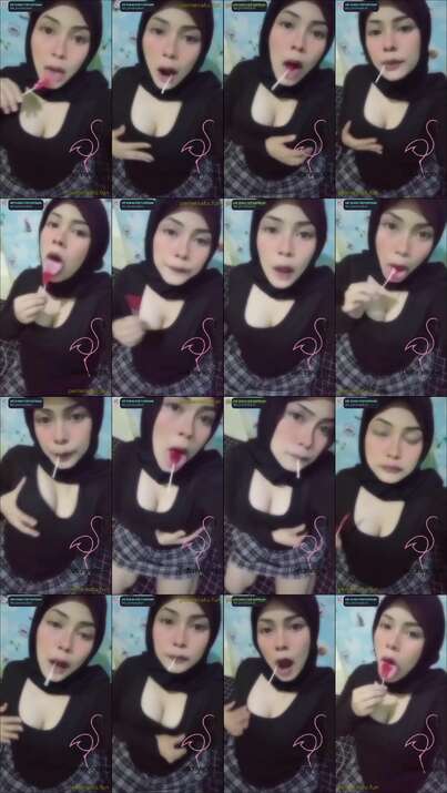 P1 Jilbab Hitam Gemoy Toket Brutal 1