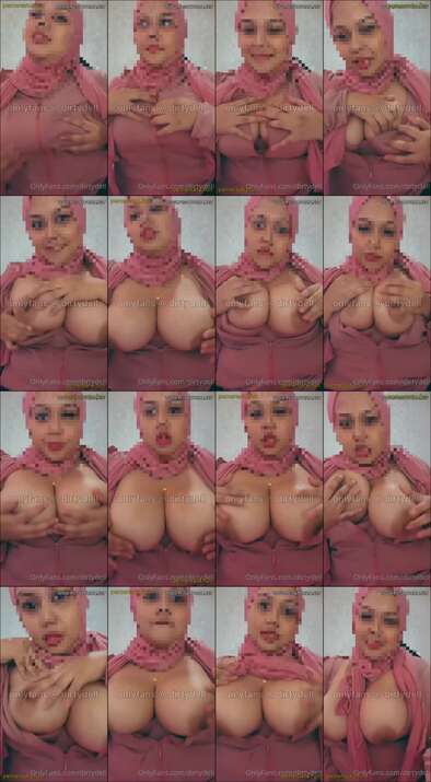 hijab pink