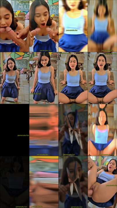 ABG centil 18yo tanktop biru diewe kontol lokal di kelas