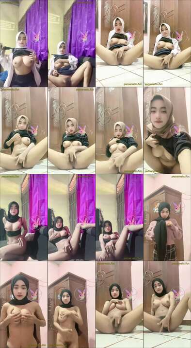 Talent Laura Hijab abg seragam 18yo fulldur (5)