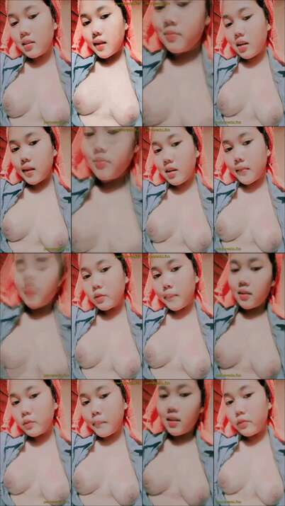 riska abg 18yo sange suka jilat toket sendiri memek masih rapet (1)