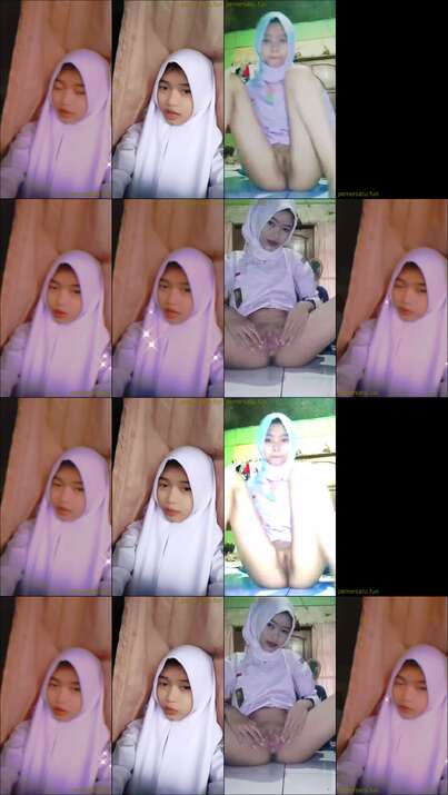 viral abg jilbab 18yo centil colmek pakai seragam (15)
