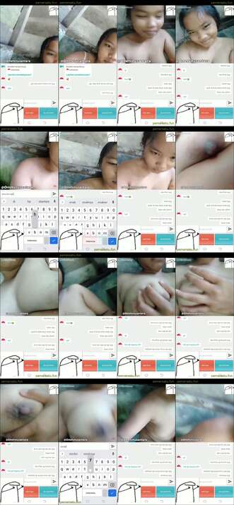 Ome TV ABG Remaja Ketemu Cowok Sange Pap Aset (8)