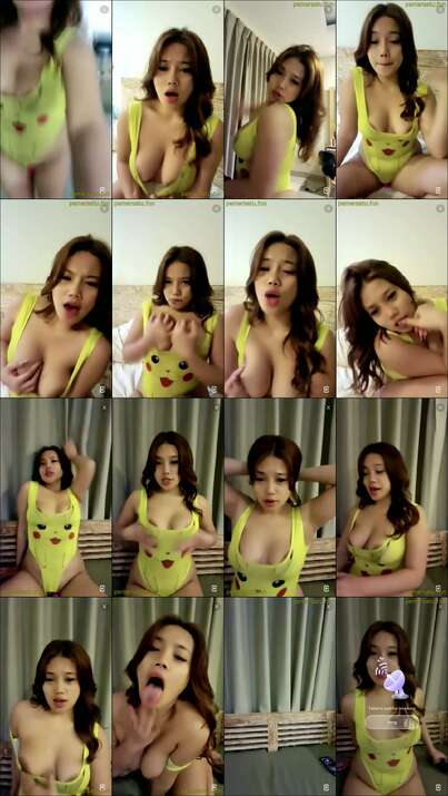 cantik pikachu toket gede colok memek