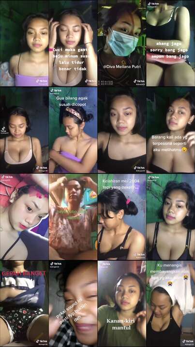 Diva Tiktok Colmek Susu Mantap Part 12