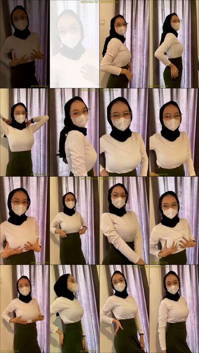P5 Trakteer Fadhilarzk Hijab Sange Viral 5