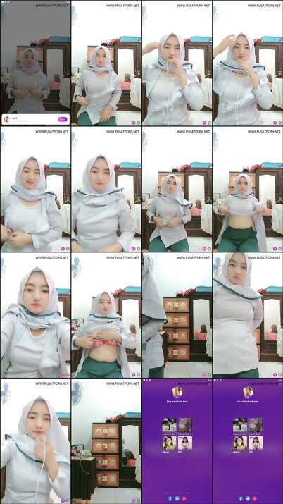 Perawat Cantik Pake Jilbab Lagi Live Nunjukin Uting Video Pemersatu Bangsa