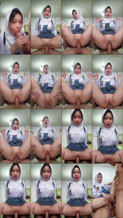 Bokep AI Seragam Esema Hijab 18Yo Dientot Gangbang Di Kamar