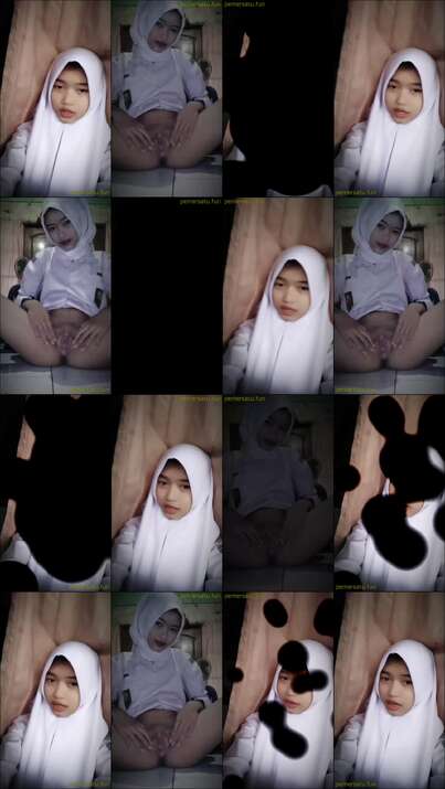 viral abg jilbab 18yo centil colmek pakai seragam (9)