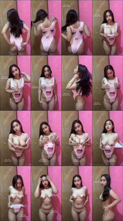 kolpri amel toge montok lepas swimsuit pamer body