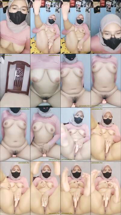 yunita hijab kacamata cantik binal (5)