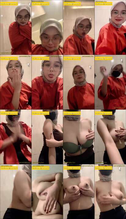 Bbyica hijab manis 18yo kacamata