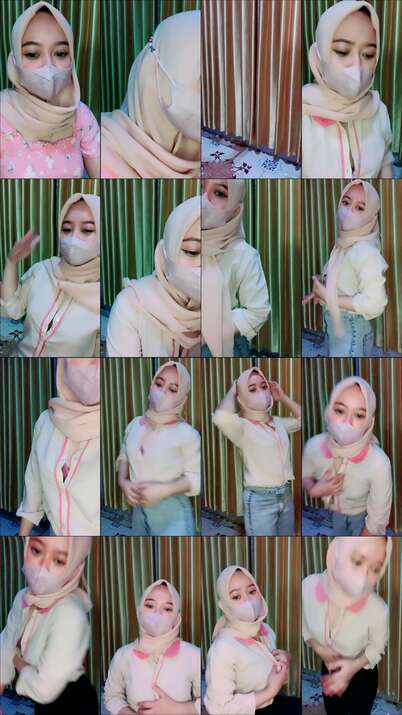 Buka Kancing Tika Ukhty Cantik Pamer Belahan