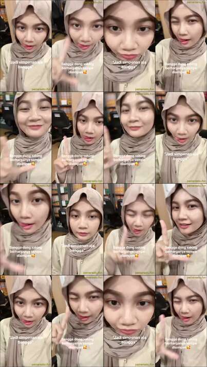 P3 Mahasiswi Malang Tiktoker 18Yo Hijab Binal 3
