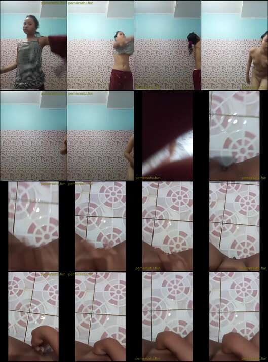 18yo nisa mandi aja direkam (3)