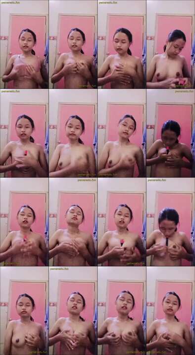 Dwika hijab abg 18yo ketagihan colok memek sempit (6)