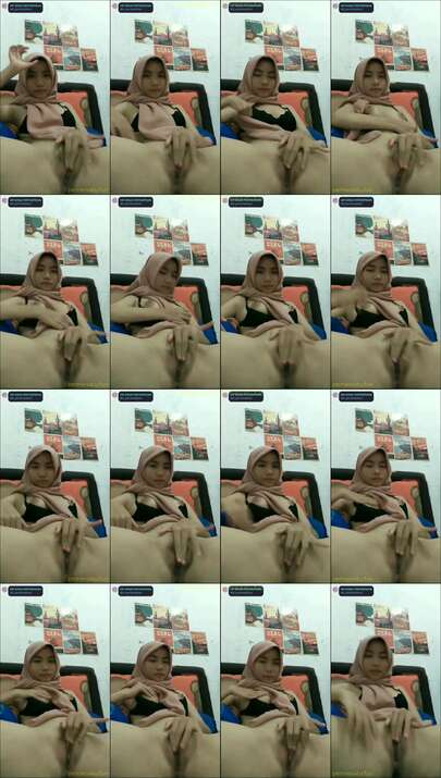 jilbab dirini sange colok memek sempit part (13)