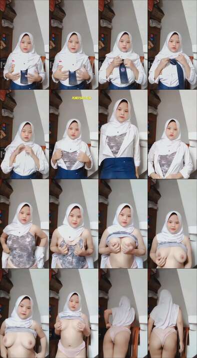 skandal viral resvita sari jilbab 18yo part (2)