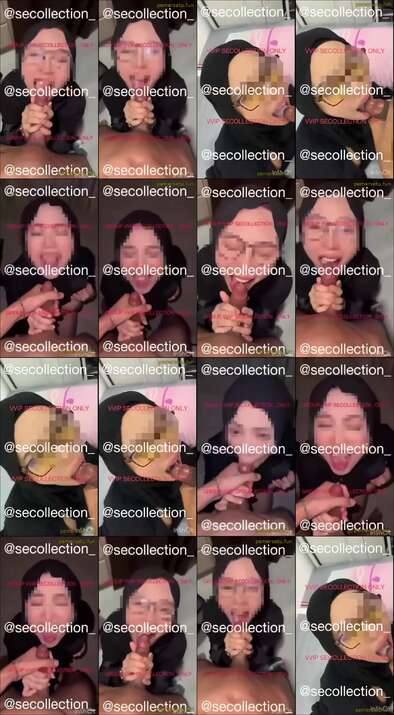 Dood – Kompilasi Jilbab Hitam Kacamata Sepong Kontol