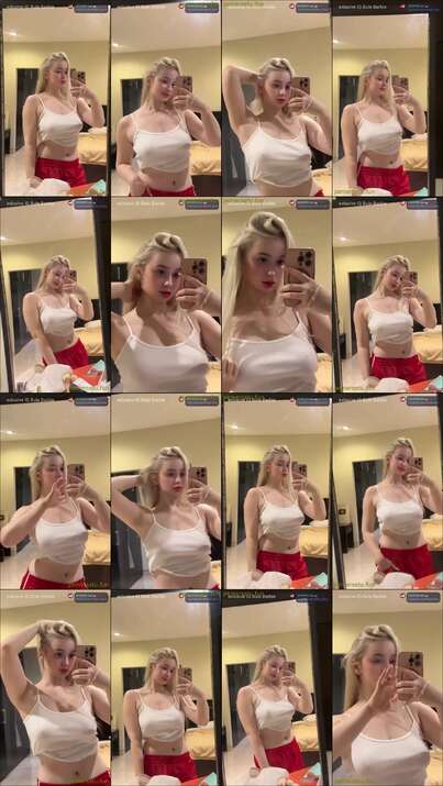 bule barbie selebgram tanpa bh