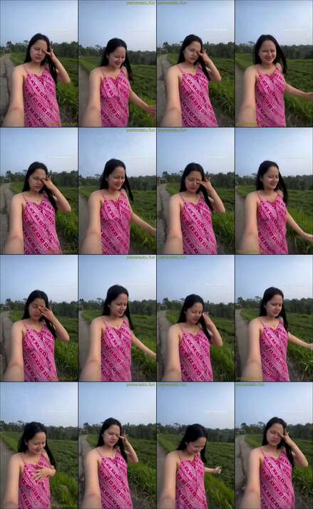 tobrut daster lari di sawah