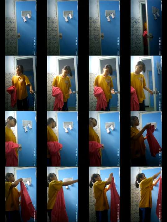 Kaos kuning mandi basah Video Pemersatu Bangsa