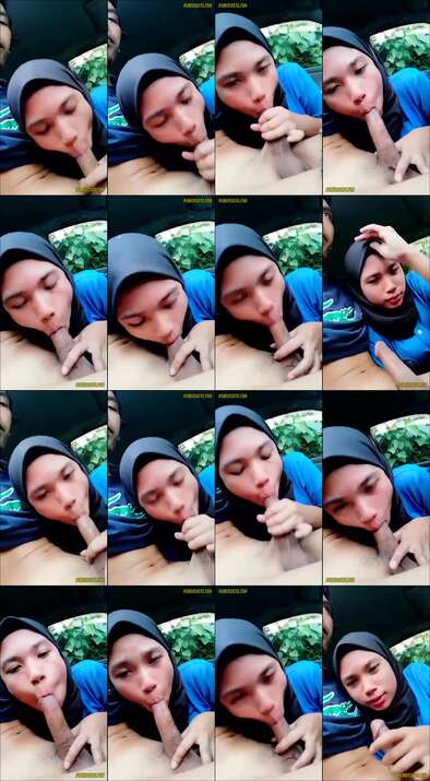 hijab sepong kontol gede ga masuk (5)