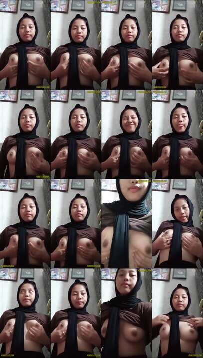 hijab abg 18yo remas tetek tocil
