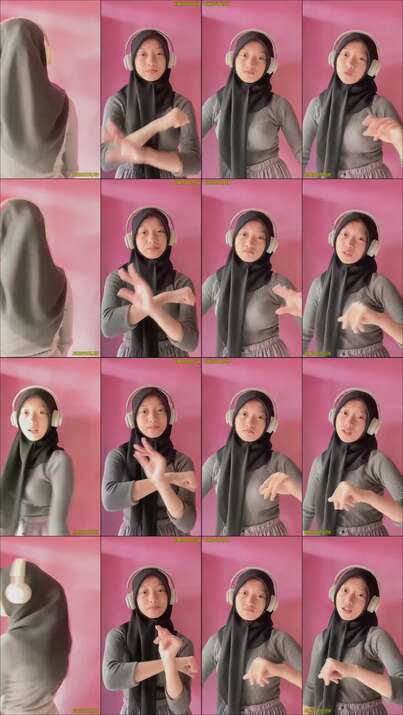 hijab ga pake bh tiktokan
