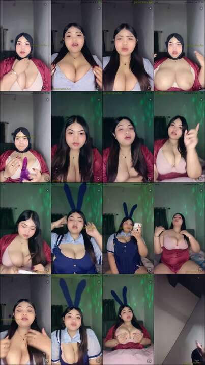 kompilasi miss najmoo hijab live
